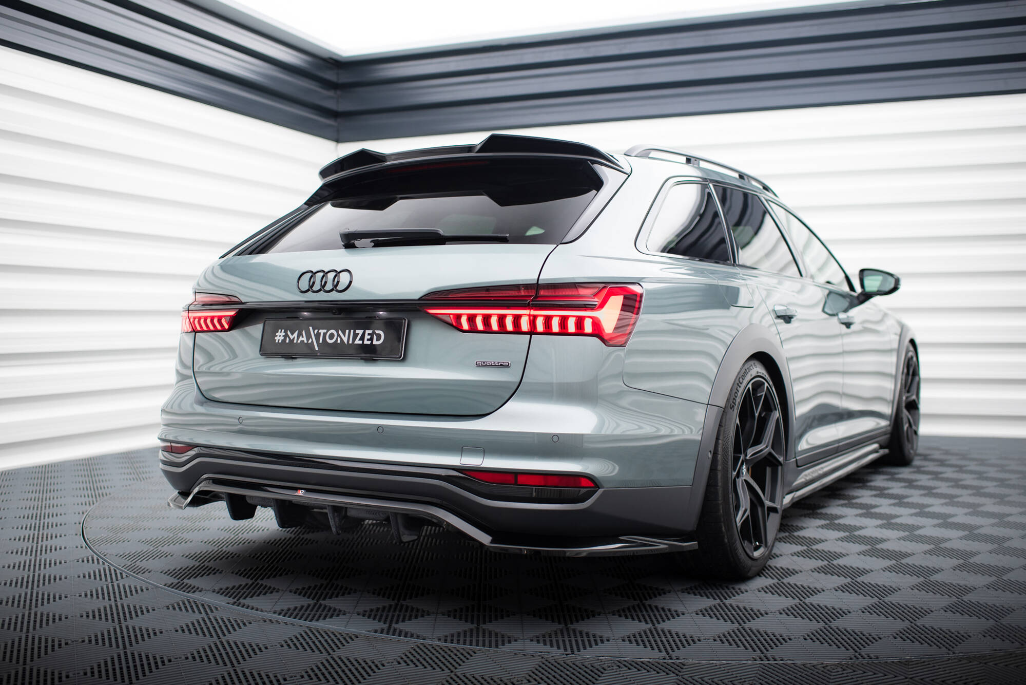 Spoiler Cap 3D Audi A6 Avant / A6 Allroad / A6 S-Line Avant / S6 Avant C8 / C8 Facelift - Bilde 2