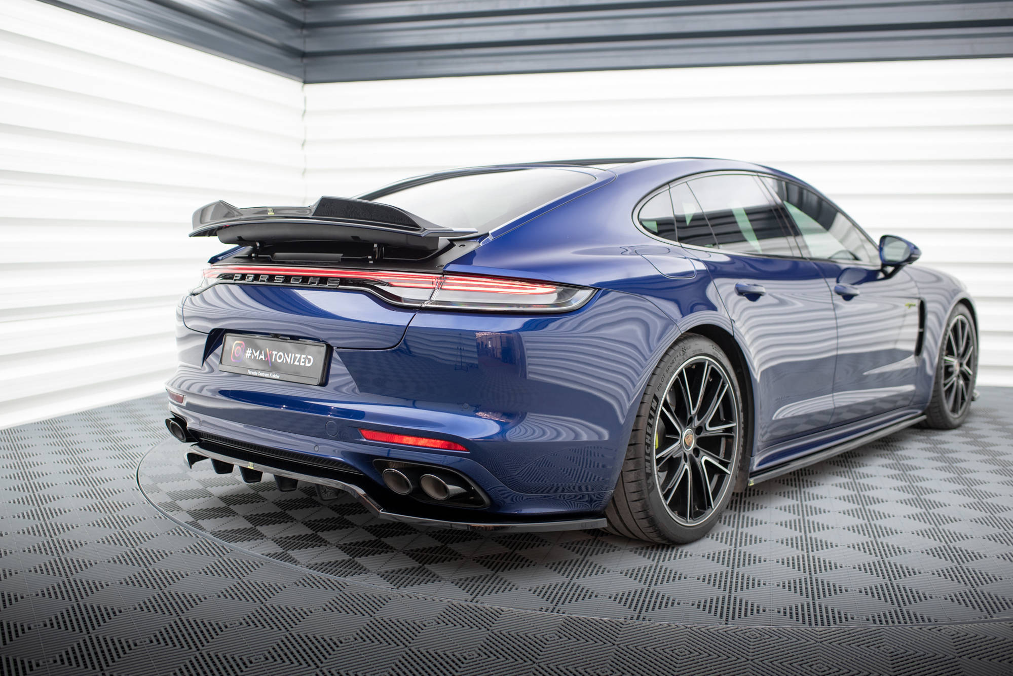 Spoiler Cap 3D Porsche Panamera E-Hybrid 971 Facelift - Bilde 5