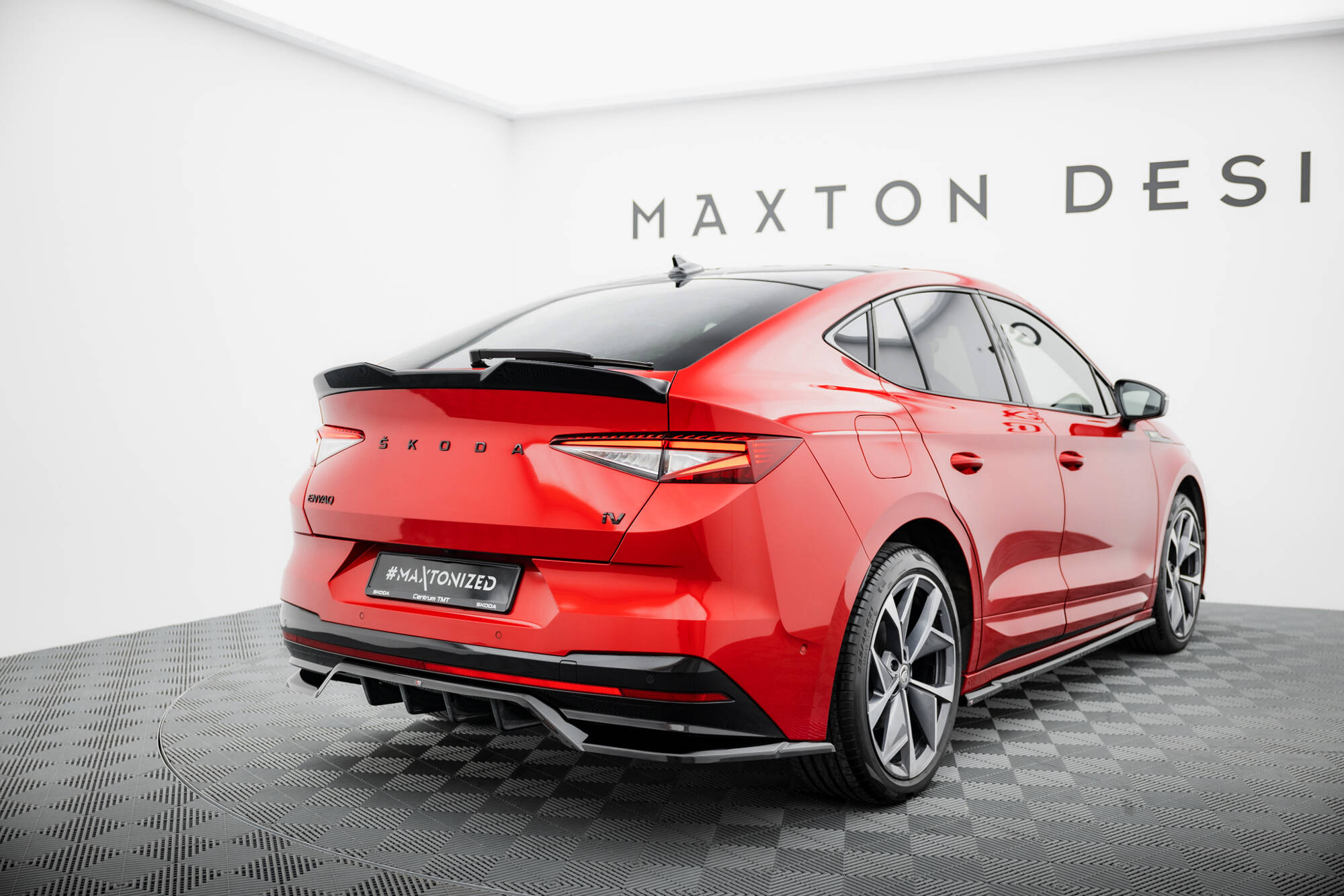 Spoiler Cap 3D Skoda Enyaq Coupe IV RS - Bilde 2