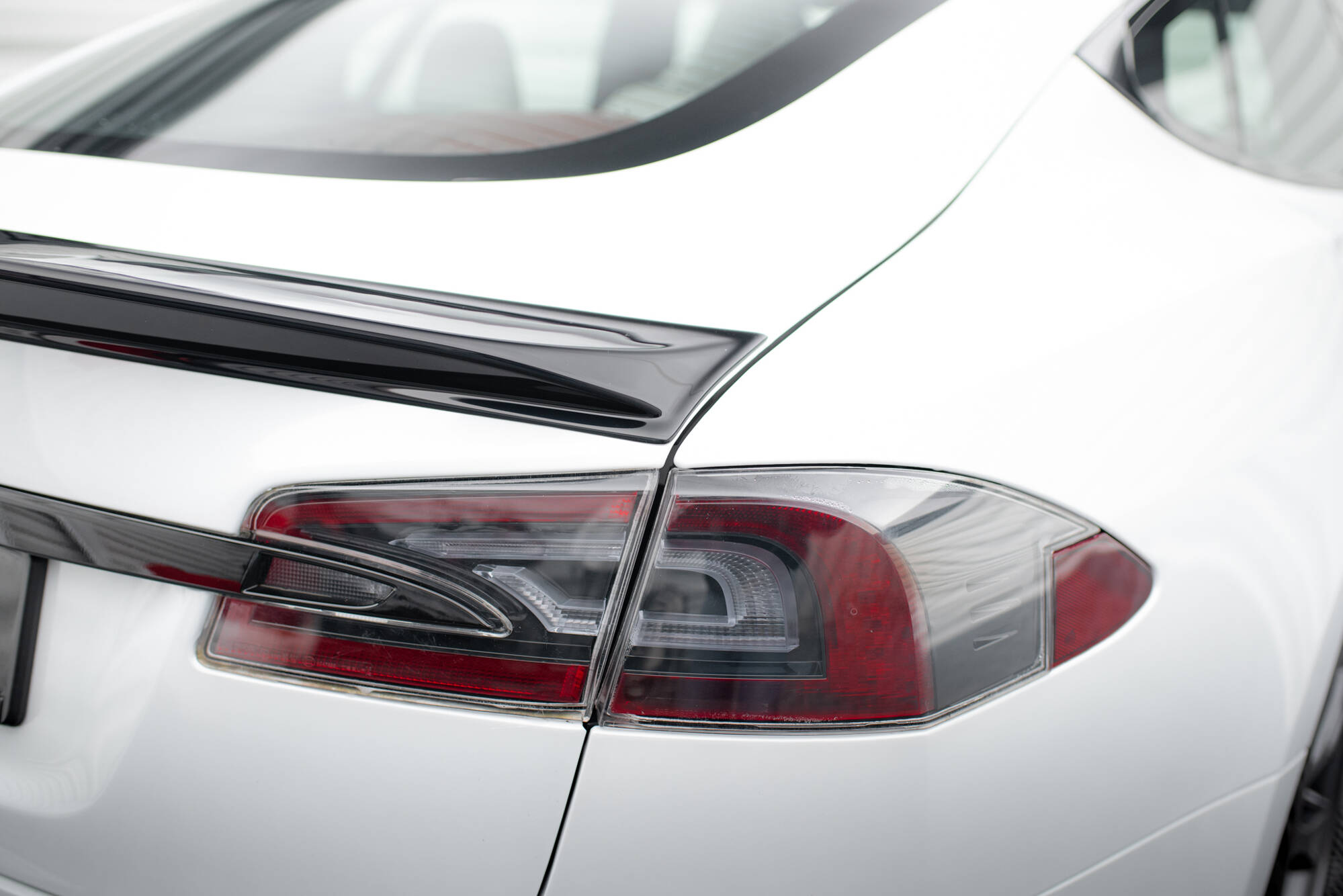 Spoiler Cap 3D Tesla Model S Plaid Mk1 Facelift - Bilde 3