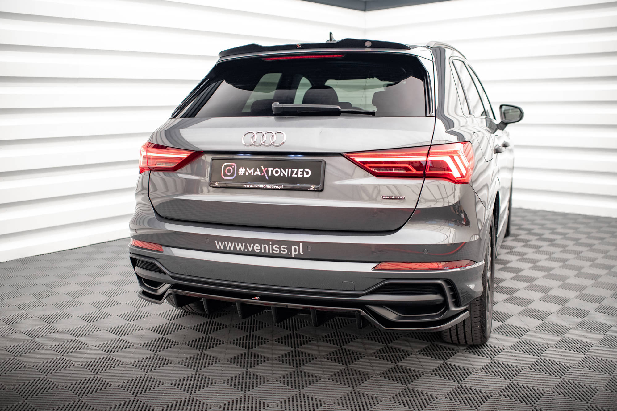 Spoiler Cap Audi Q3 S-Line F3 - Bilde 2