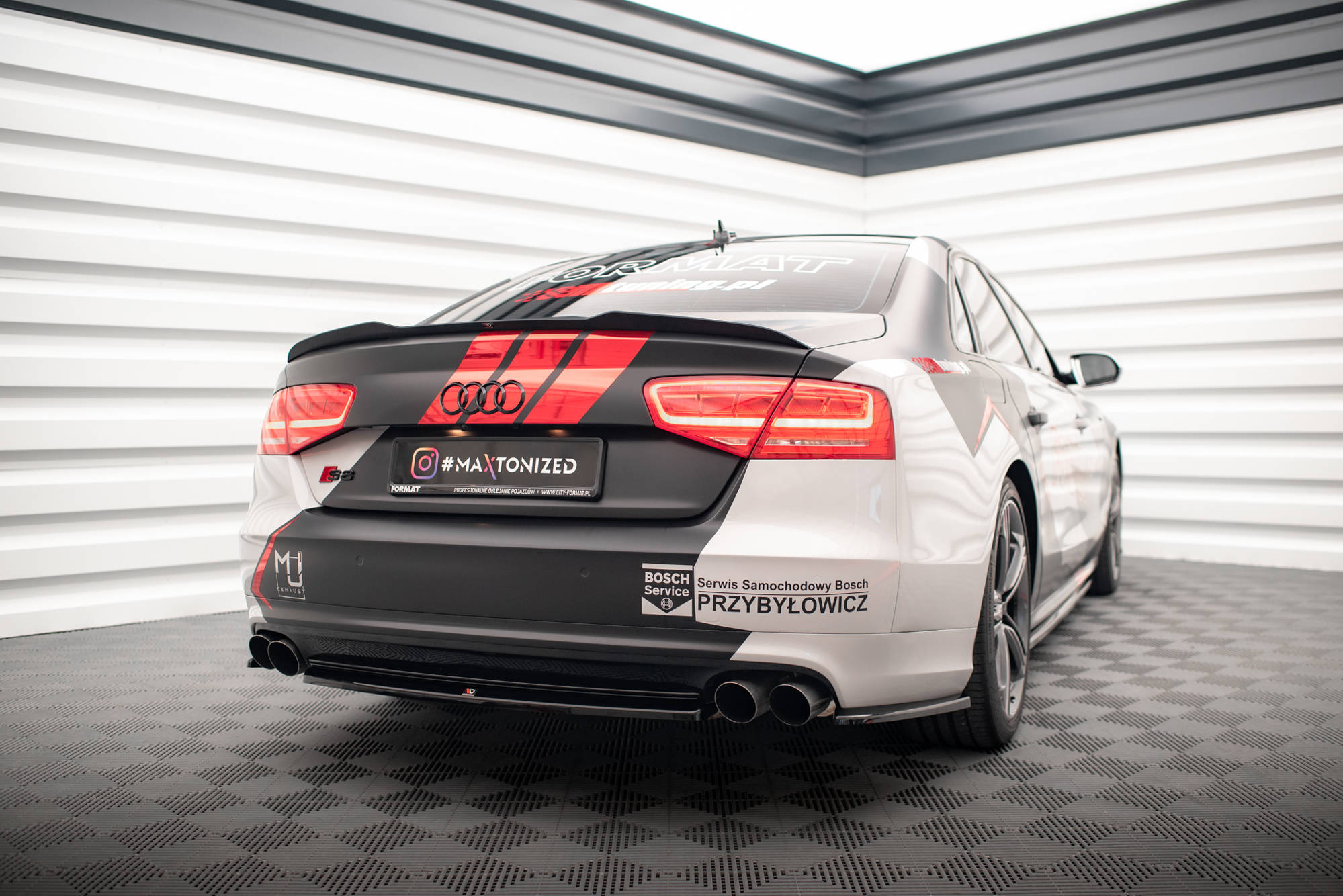 Spoiler Cap Audi S8 D4 - Bilde 2