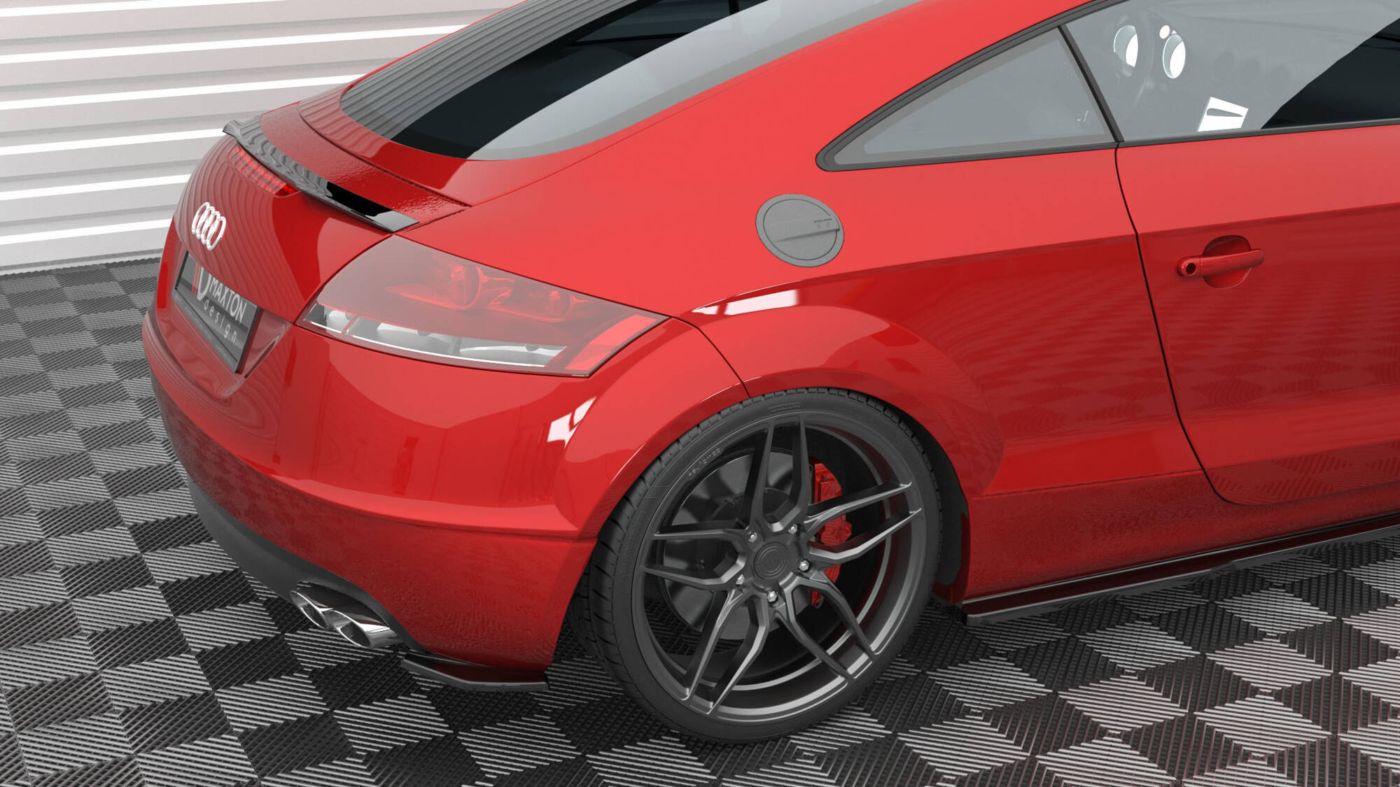Spoiler Cap Audi TT 8J - Bilde 14