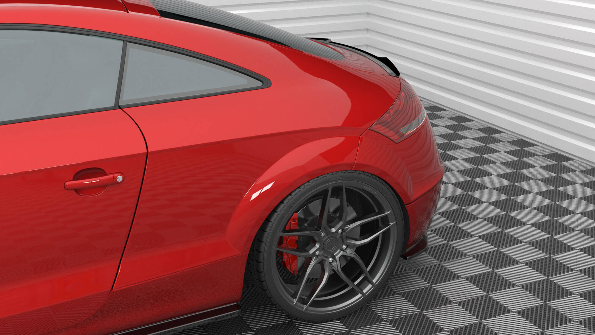 Spoiler Cap Audi TT 8J - Bilde 6