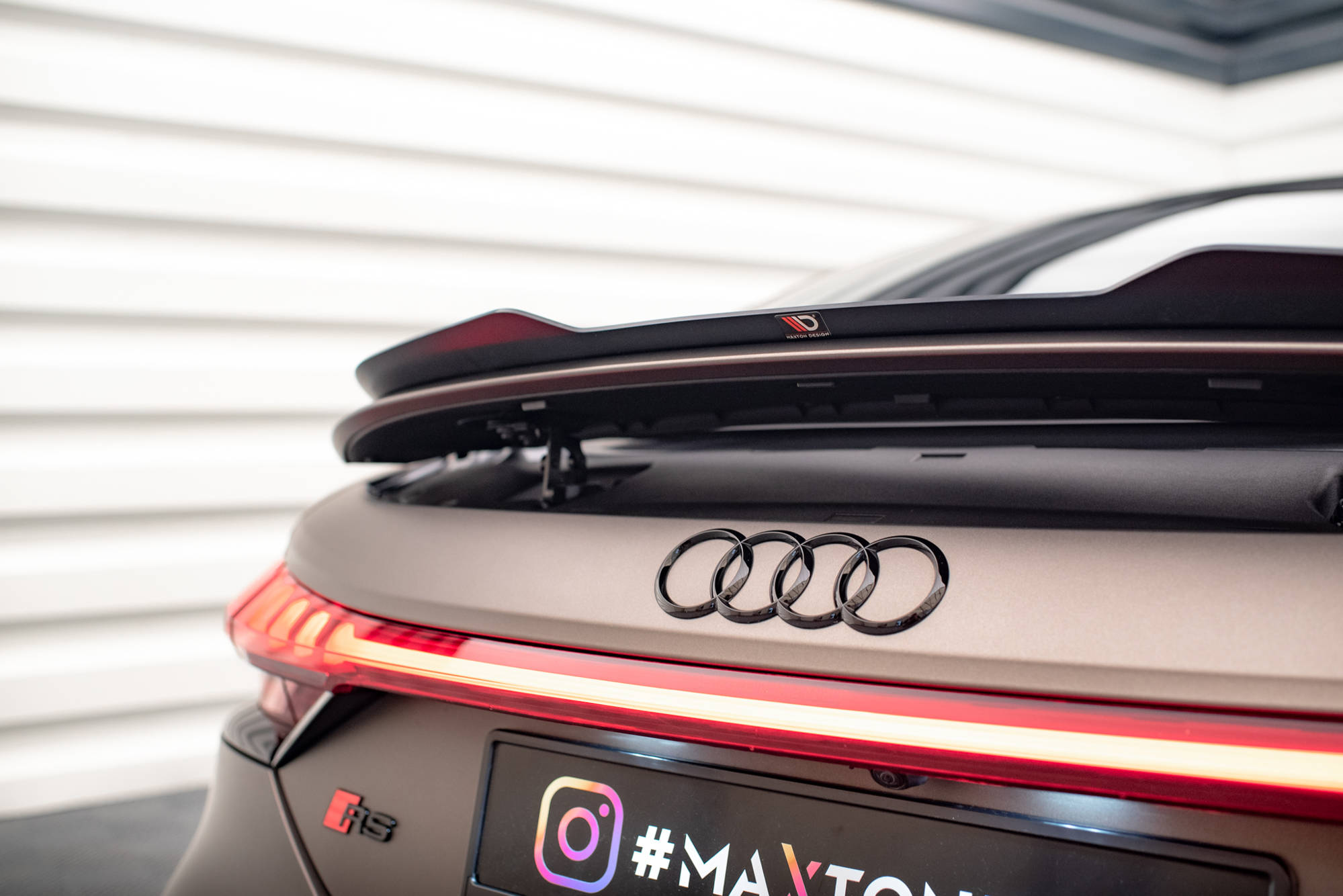 Spoiler Cap Audi e-Tron GT / RS GT RS Mk1 - Bilde 2