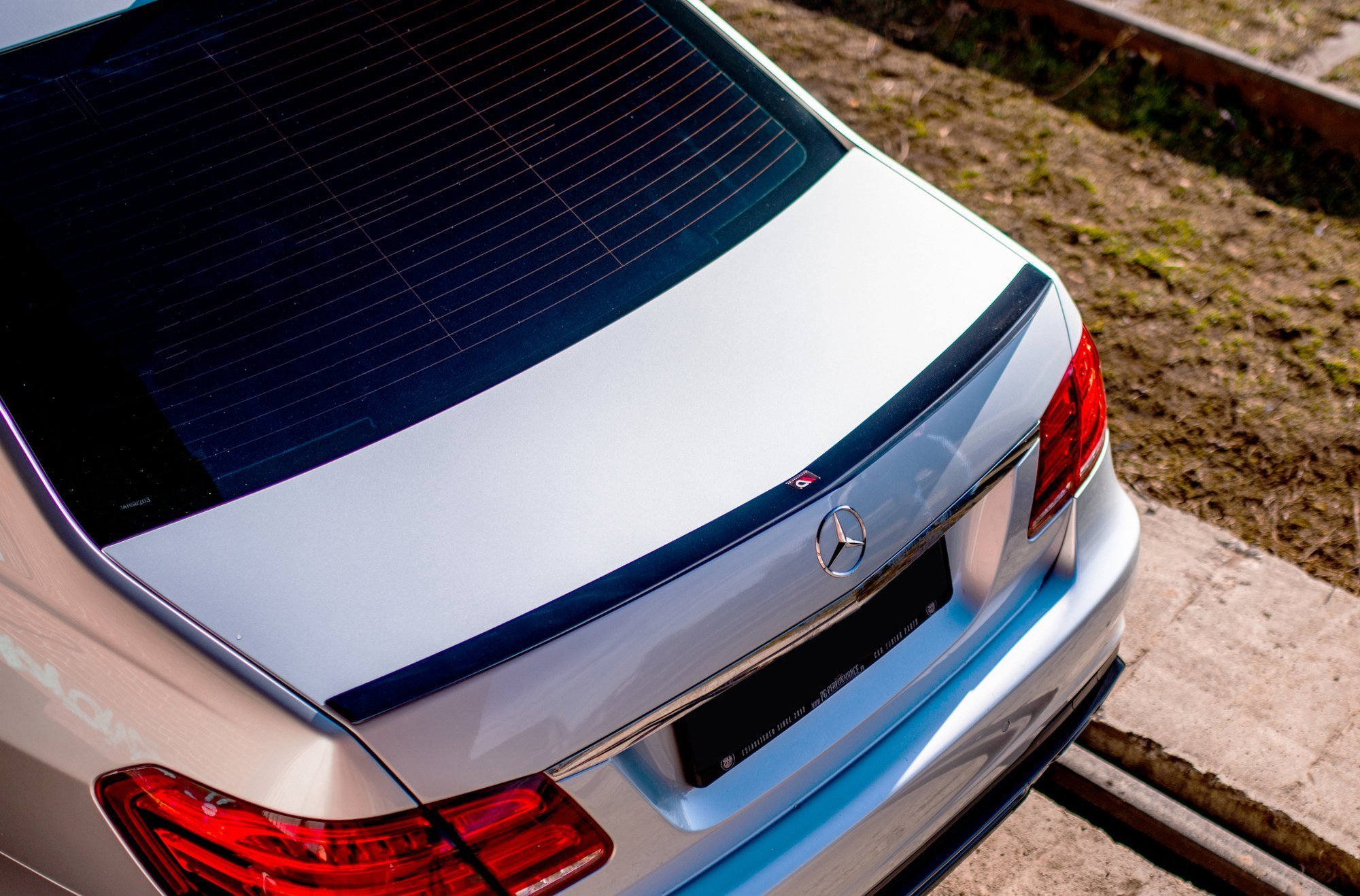 Spoiler Cap Mercedes-Benz E63 AMG / AMG-Line / Standard Sedan W212 Facelift - Bilde 5