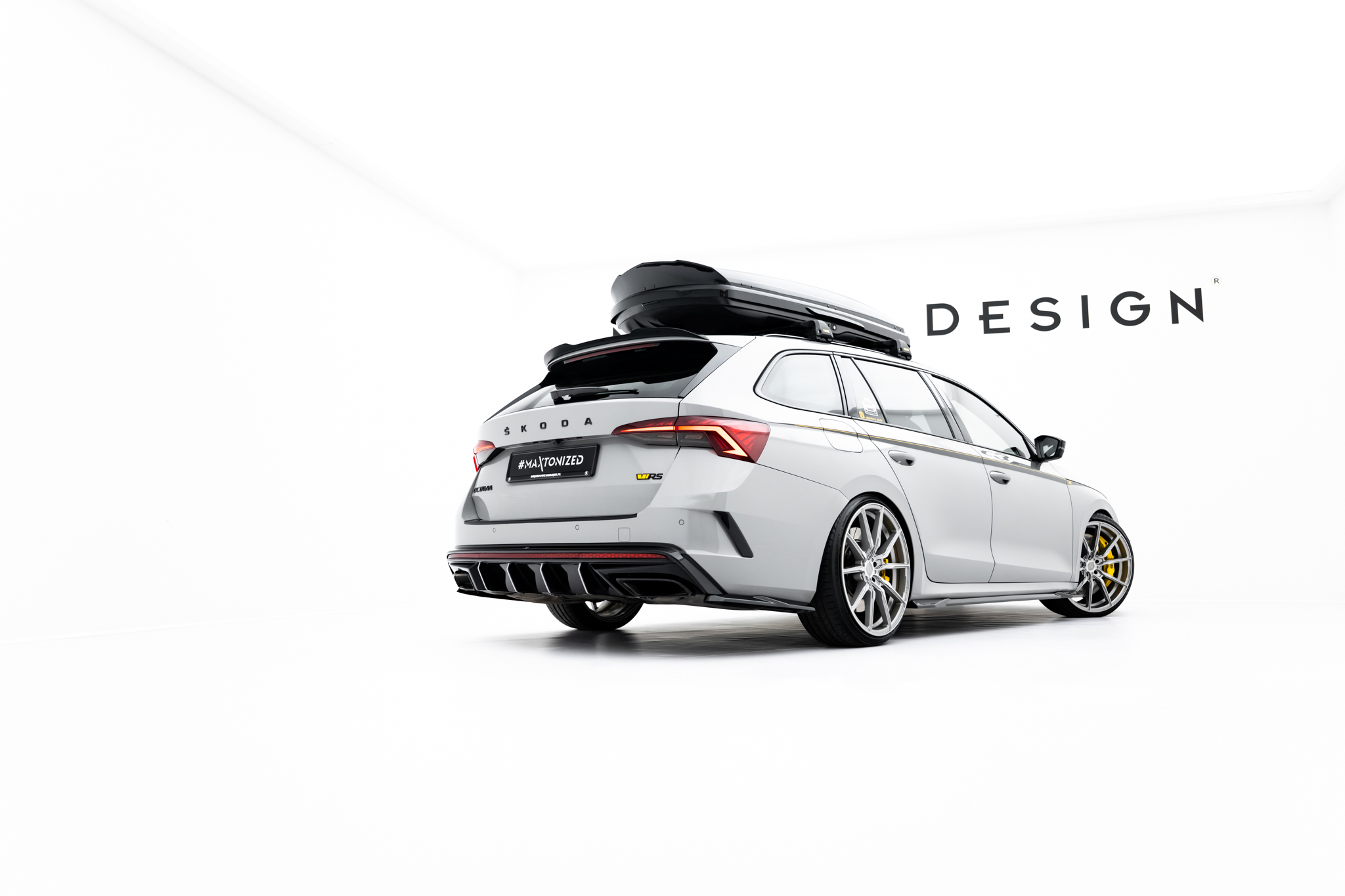 Spoiler Cap Skoda Octavia Combi Standard / RS Mk4 / Mk4 Facelift - Bilde 3