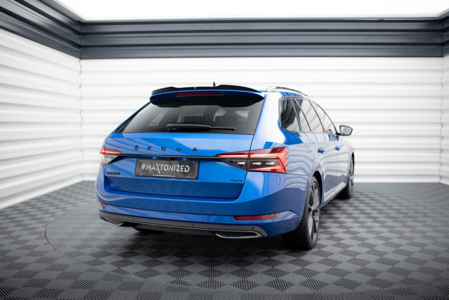 Spoiler Cap Skoda Superb Sportline Combi Mk3 / Mk3 Facelift – bilde 2 av 5