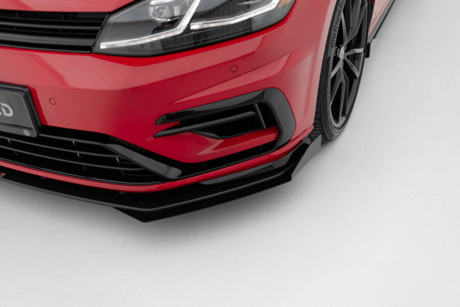 Frontleppe Street Pro Med Flaps Volkswagen Golf R / R-Line Mk7 Facelift – bilde 4 av 7