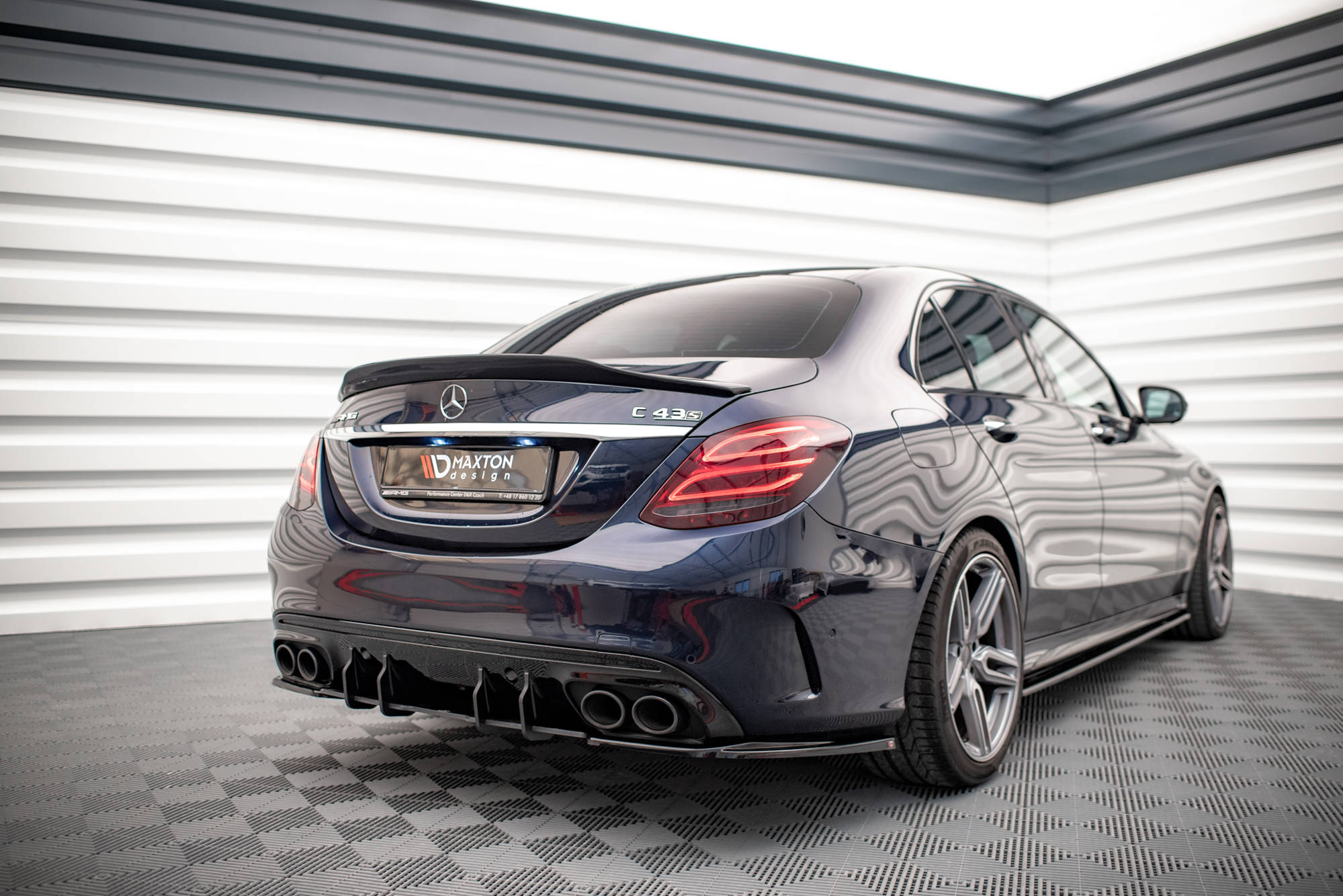 Diffuser Street Pro Mercedes-AMG C 43 Sedan W205 Facelift