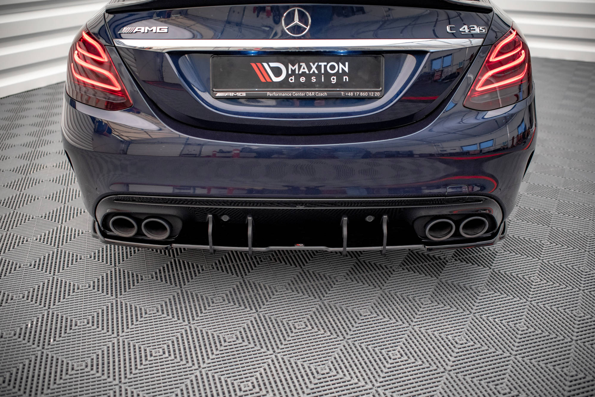 Diffuser Street Pro Mercedes-AMG C 43 Sedan W205 Facelift - Bilde 2