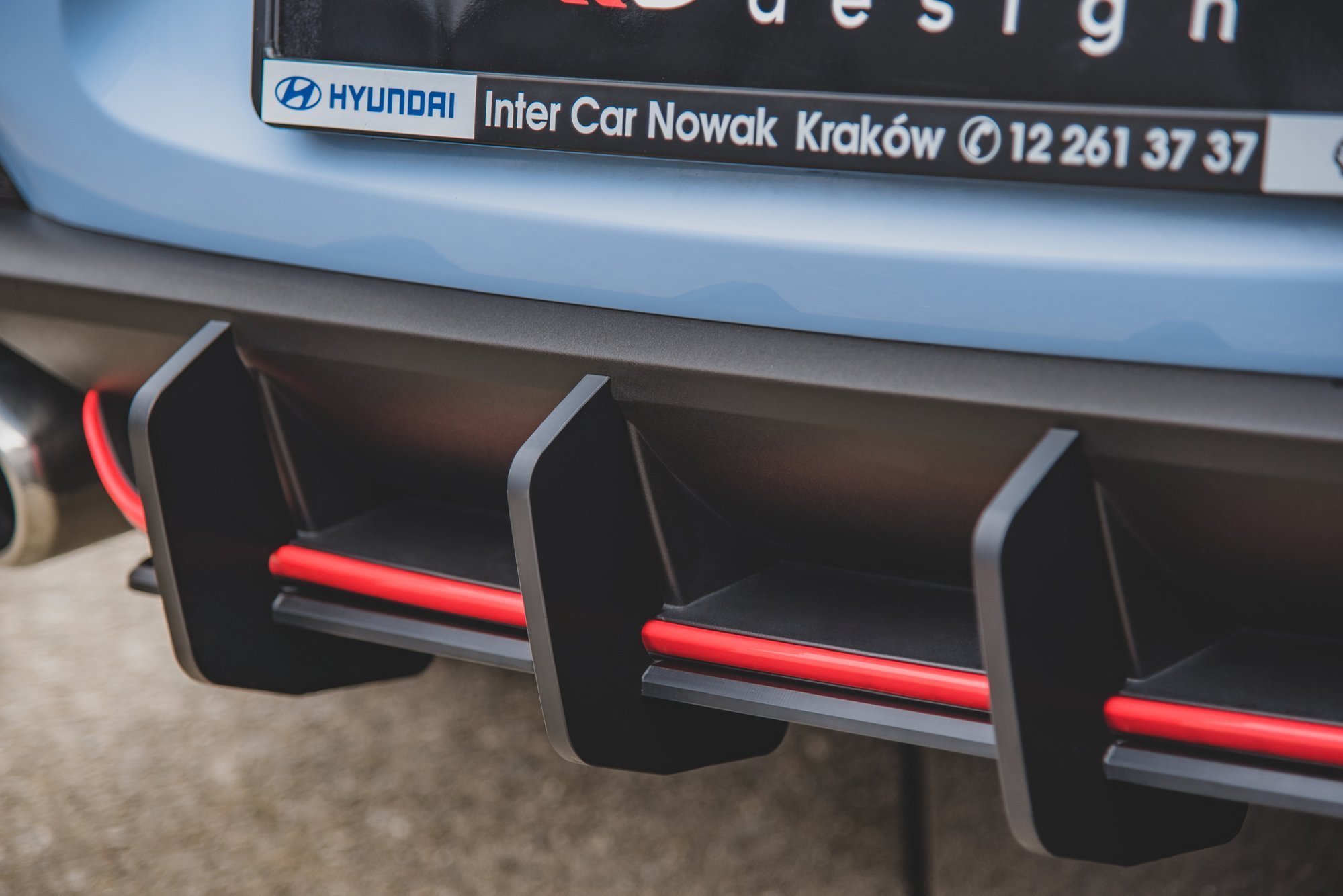 Diffuser Street Pro V.2 Hyundai I30 N Mk3 Hatchback - Bilde 3