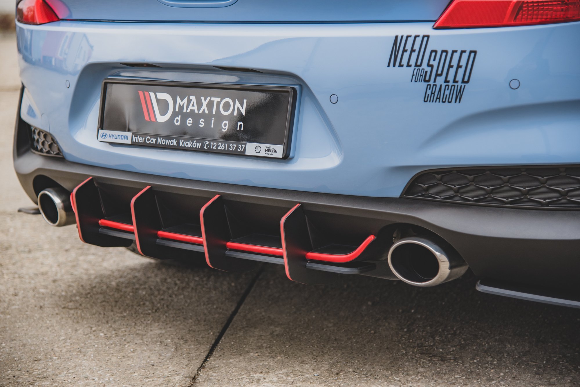 Diffuser Street Pro V.2 Hyundai I30 N Mk3 Hatchback - Bilde 5