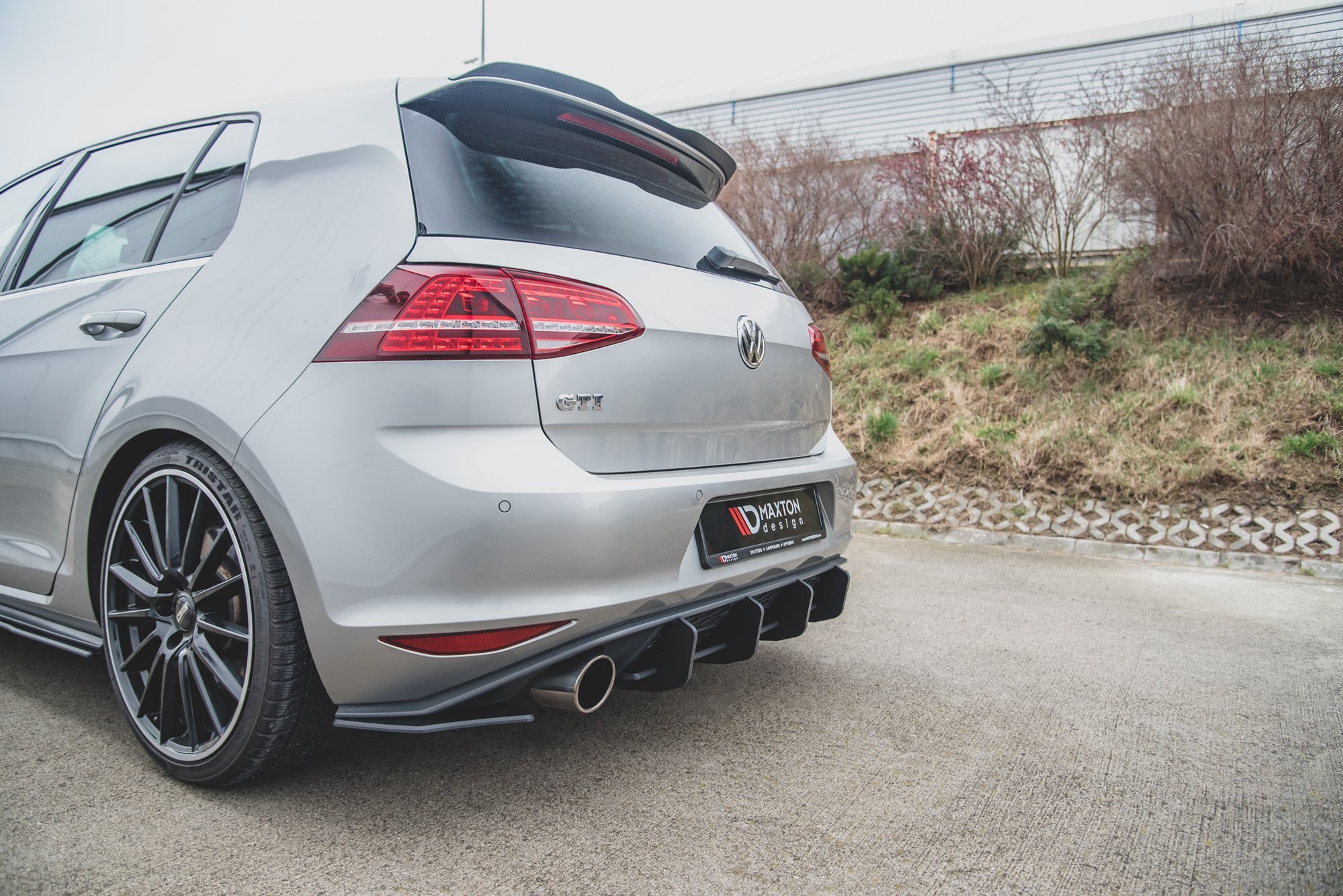 Diffuser Street Pro V.2 VW Golf 7 GTI - Bilde 2