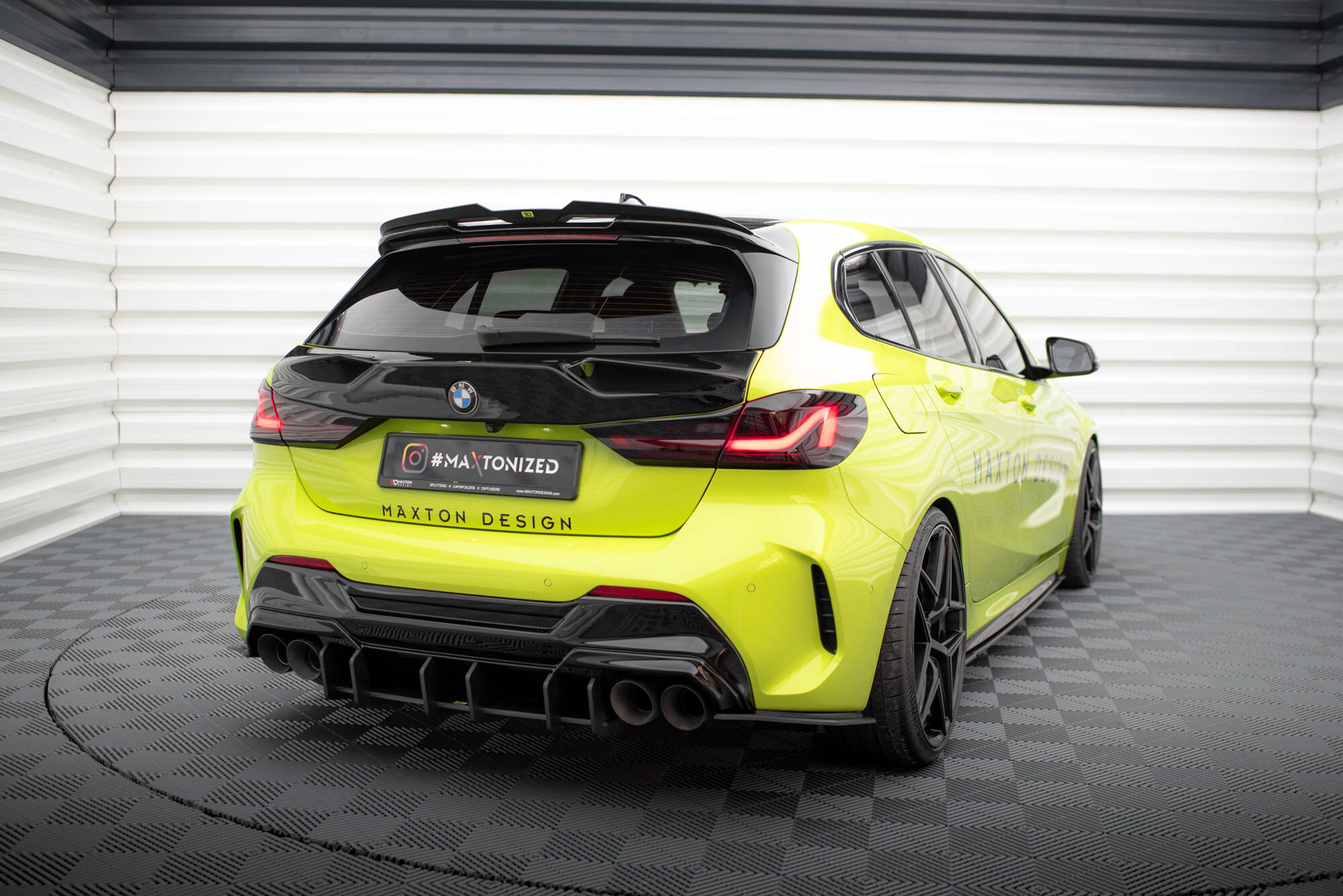Diffuser Street Pro V.4 BMW 1 F40 M-Pack / M135i - Bilde 2