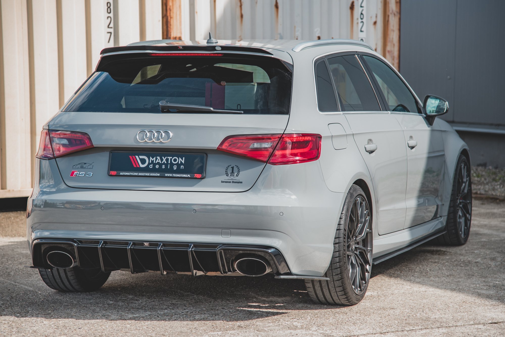 Bakre Flaps Street Pro Audi RS3 8V Sportback - Bilde 4