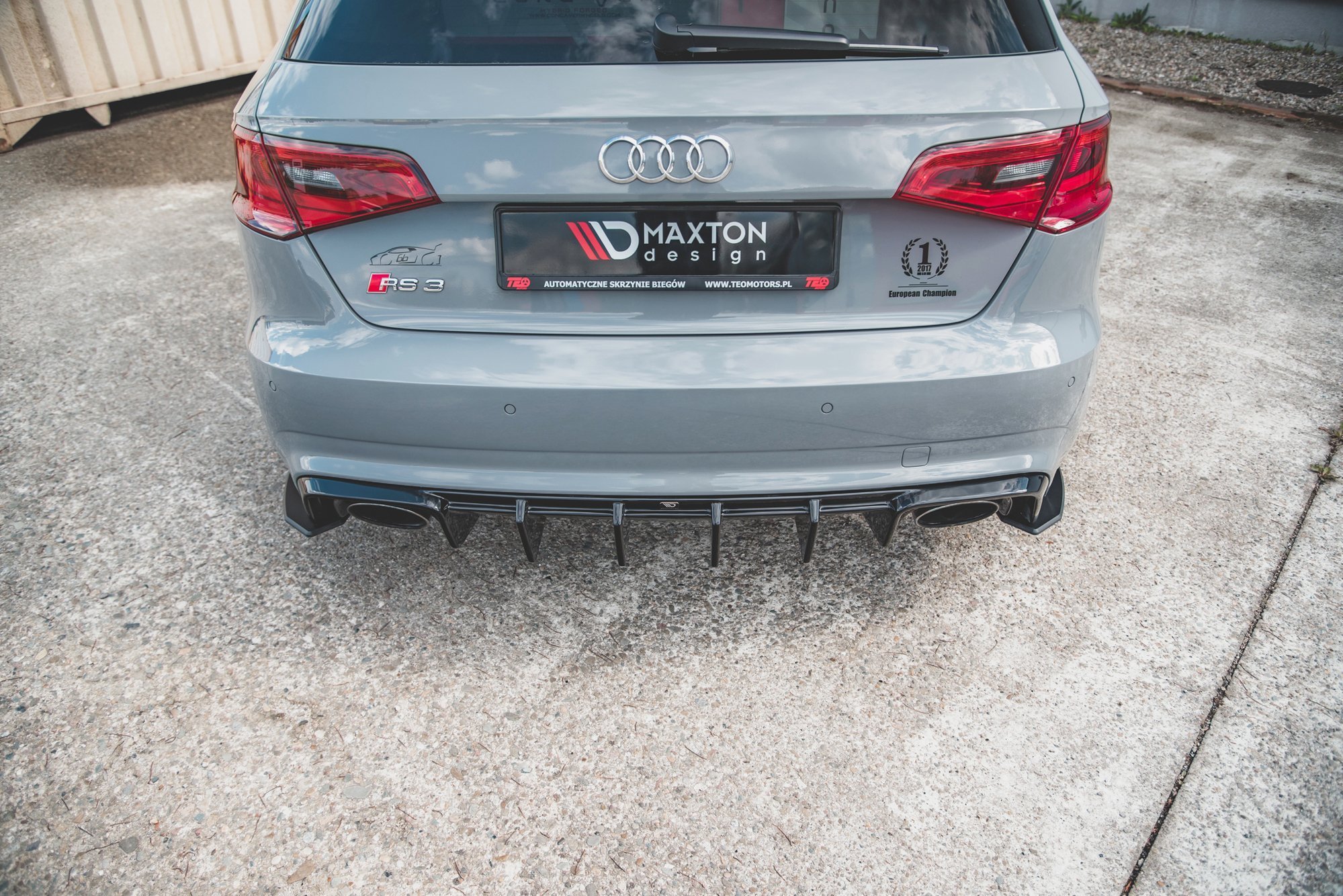 Bakre Flaps Street Pro Audi RS3 8V Sportback - Bilde 5