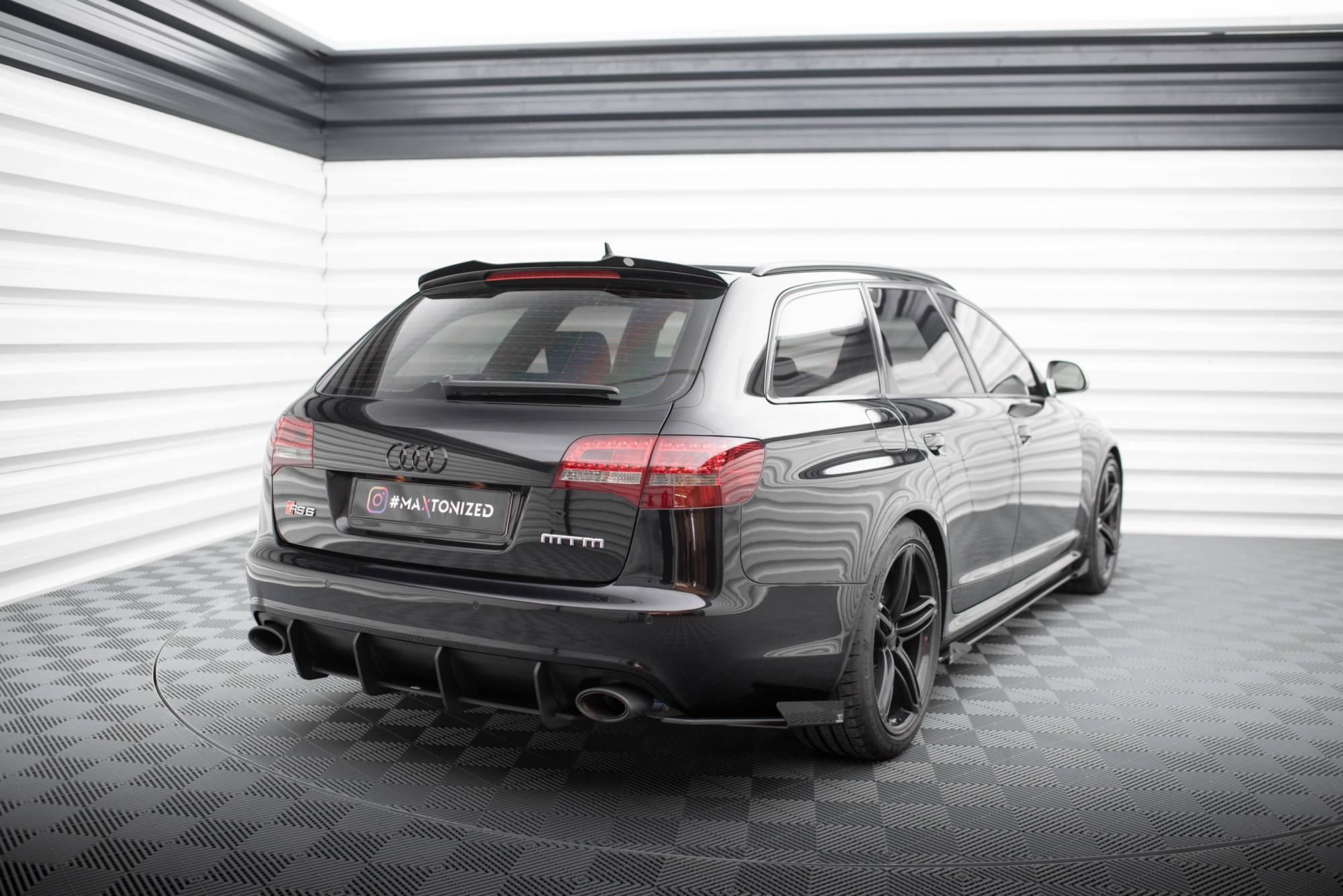 Bakre Flaps Street Pro Med Flaps Audi RS6 Avant C6 - Bilde 2