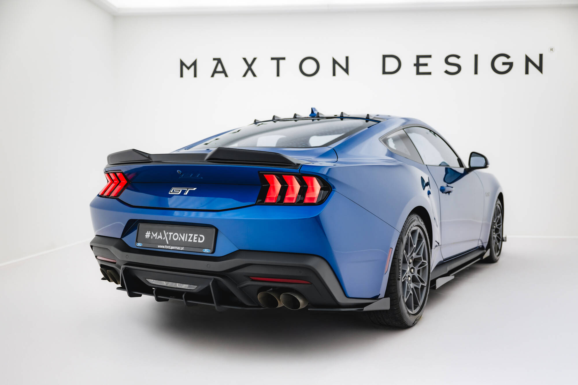 Bakre Flaps Street Pro Med Flaps Ford Mustang GT Mk7 - Bilde 2