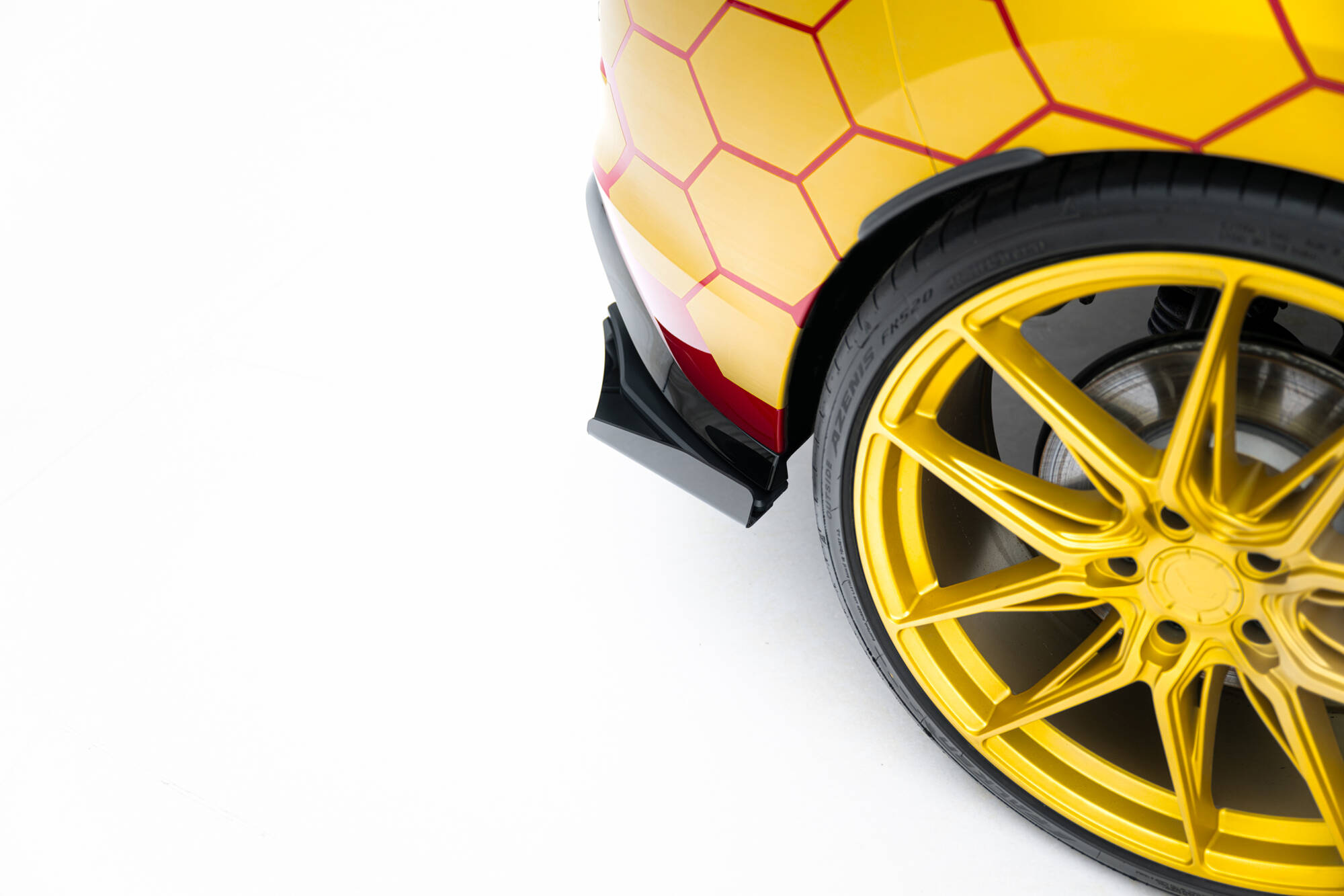 Bakre Flaps Street Pro Med Flaps Volkswagen Golf GTI Clubsport Mk8 Facelift - Bilde 3