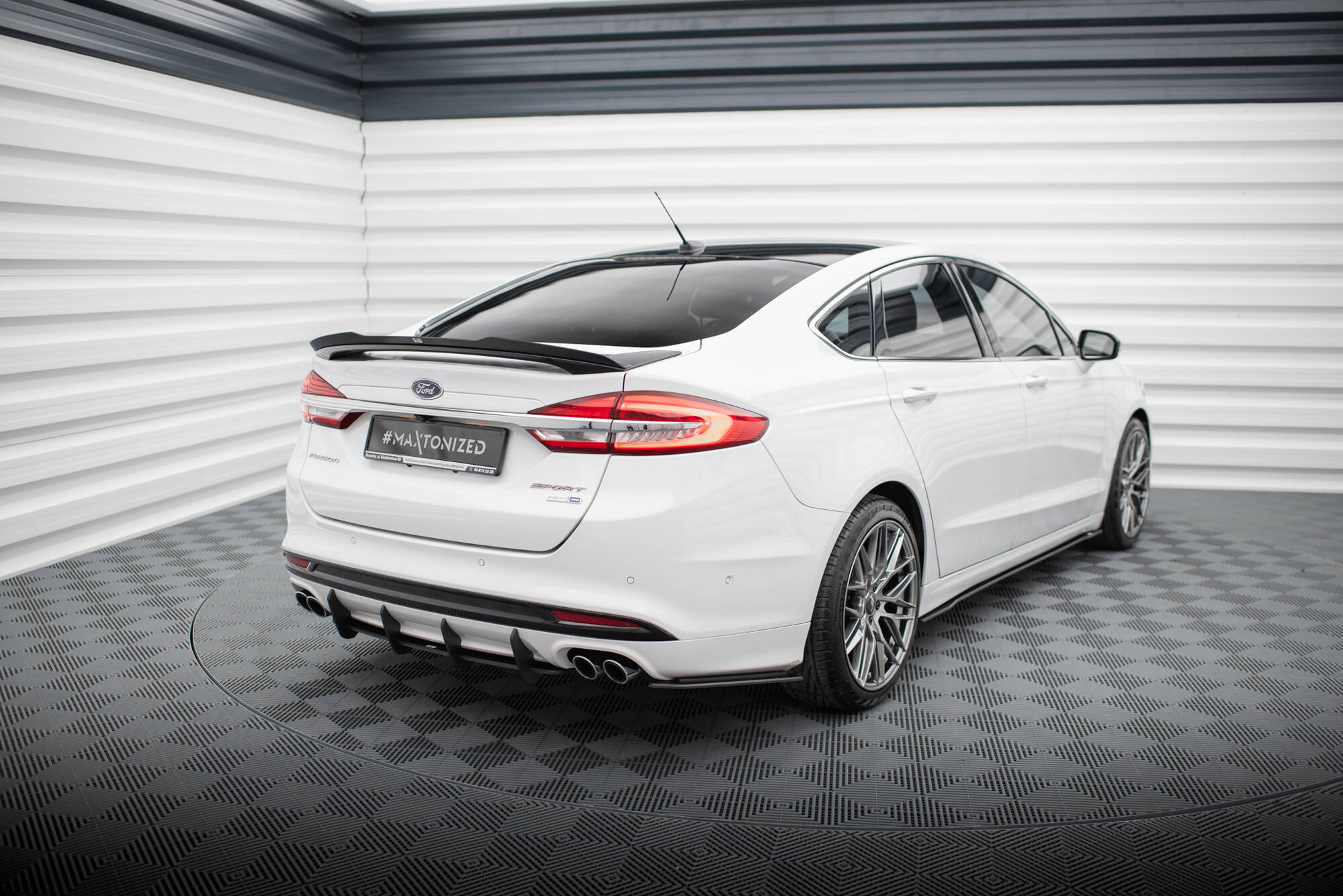 Bakre Flaps Street Pro Ford Mondeo Sport Mk5 Facelift / Fusion Sport Mk2 Facelift - Bilde 2