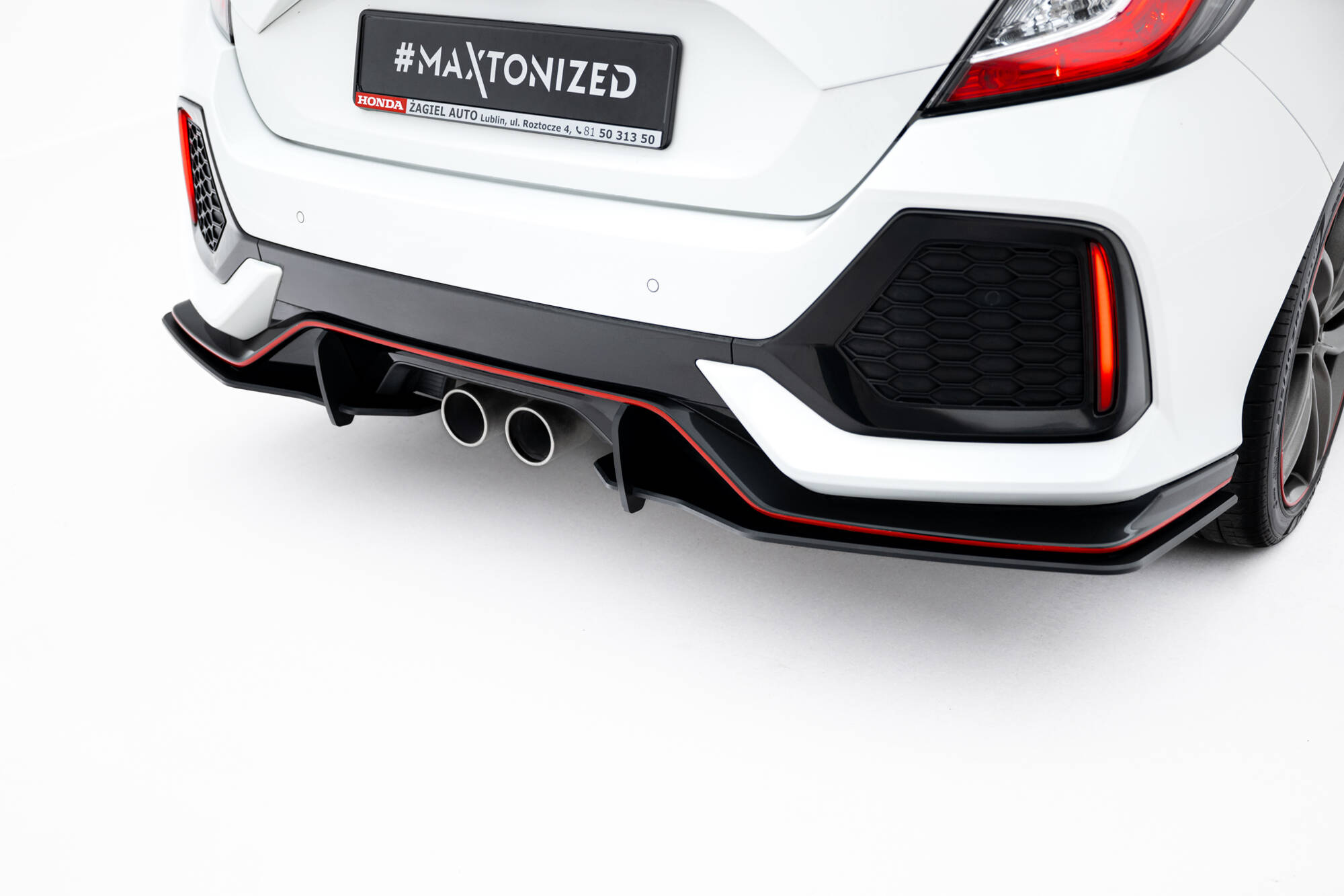 Bakre Flaps Street Pro Honda CIVic Sport Mk 10 - Bilde 2