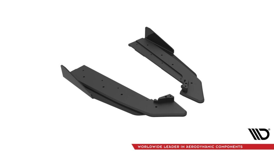 Bakre Flaps Street Pro V.1 Med Flaps Ford Mustang GT Mk6 Facelift – bilde 4 av 4