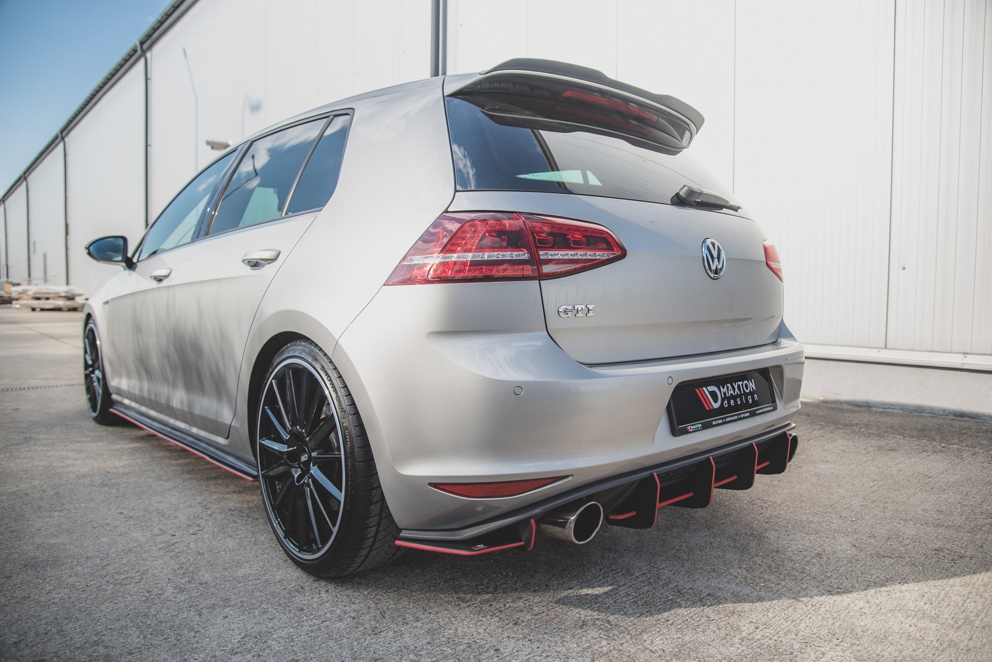 Bakre Flaps Street Pro V.1 VW Golf 7 GTI - Bilde 7