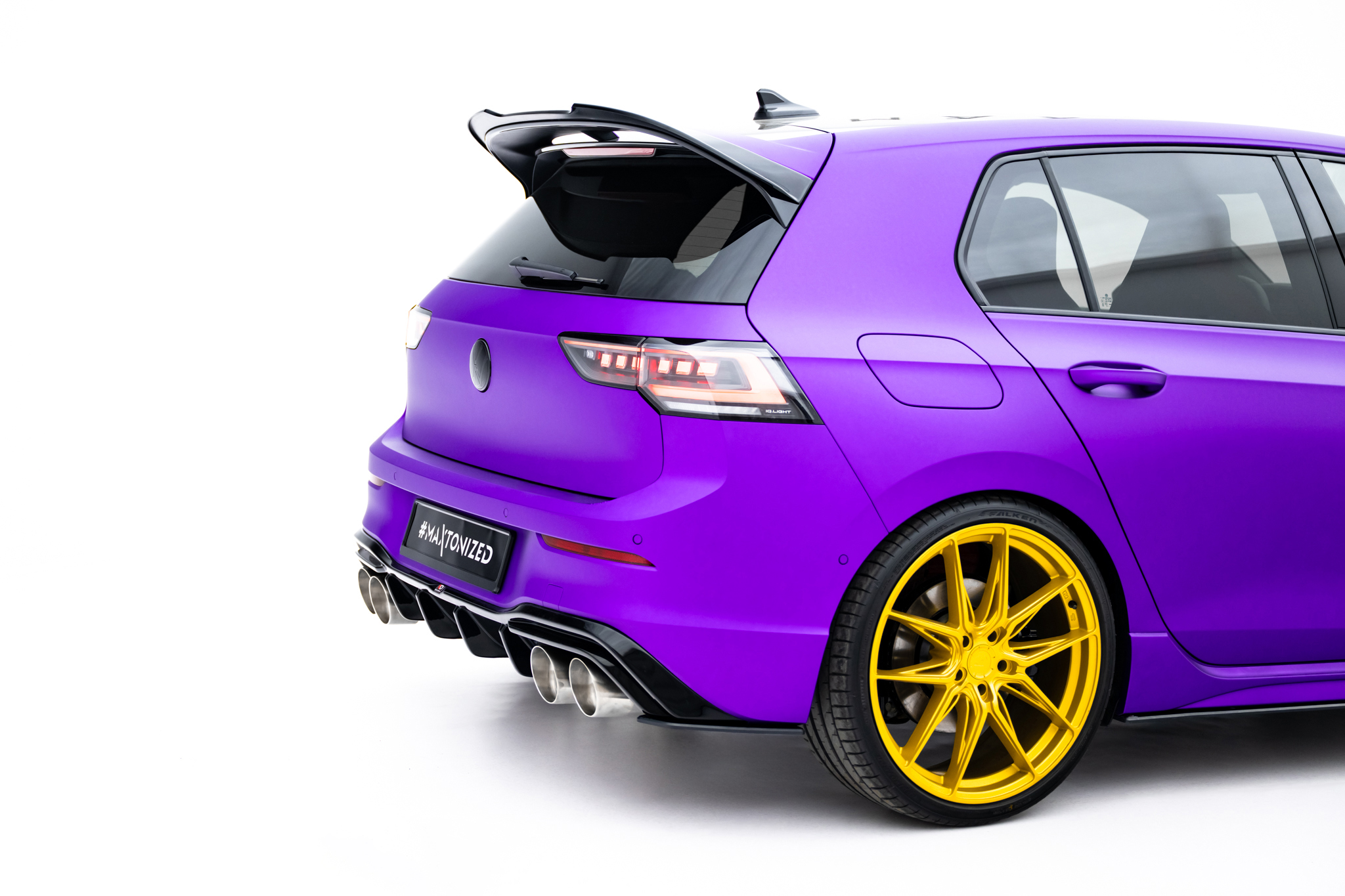 Bakre Flaps Street Pro V.2 Volkswagen Golf R Mk8 / Mk8 Facelift - Bilde 3