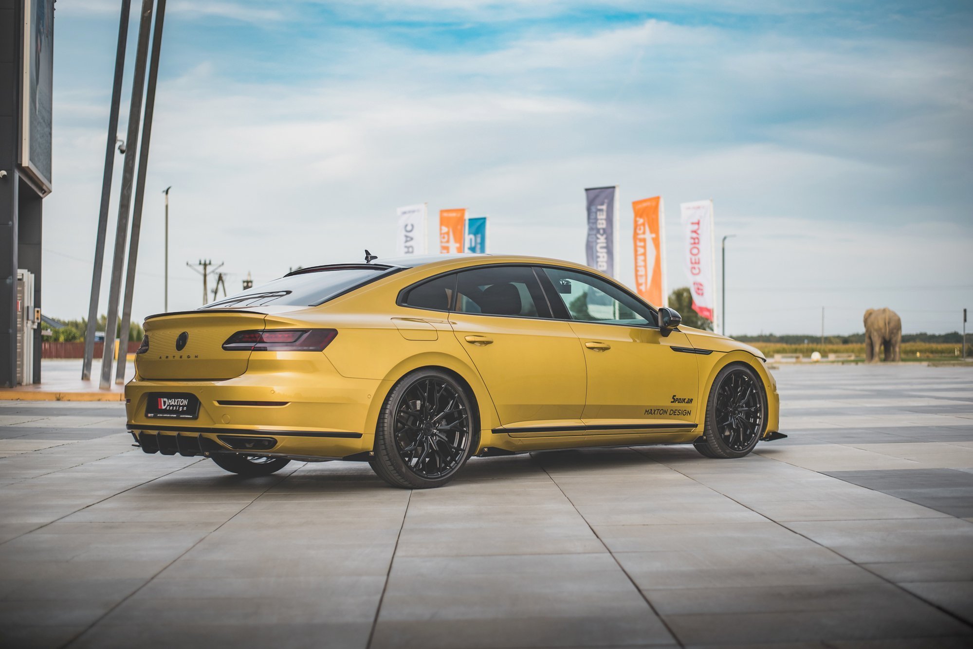 Diffuser Street Pro Med Flaps Volkswagen Arteon R-Line - Bilde 2