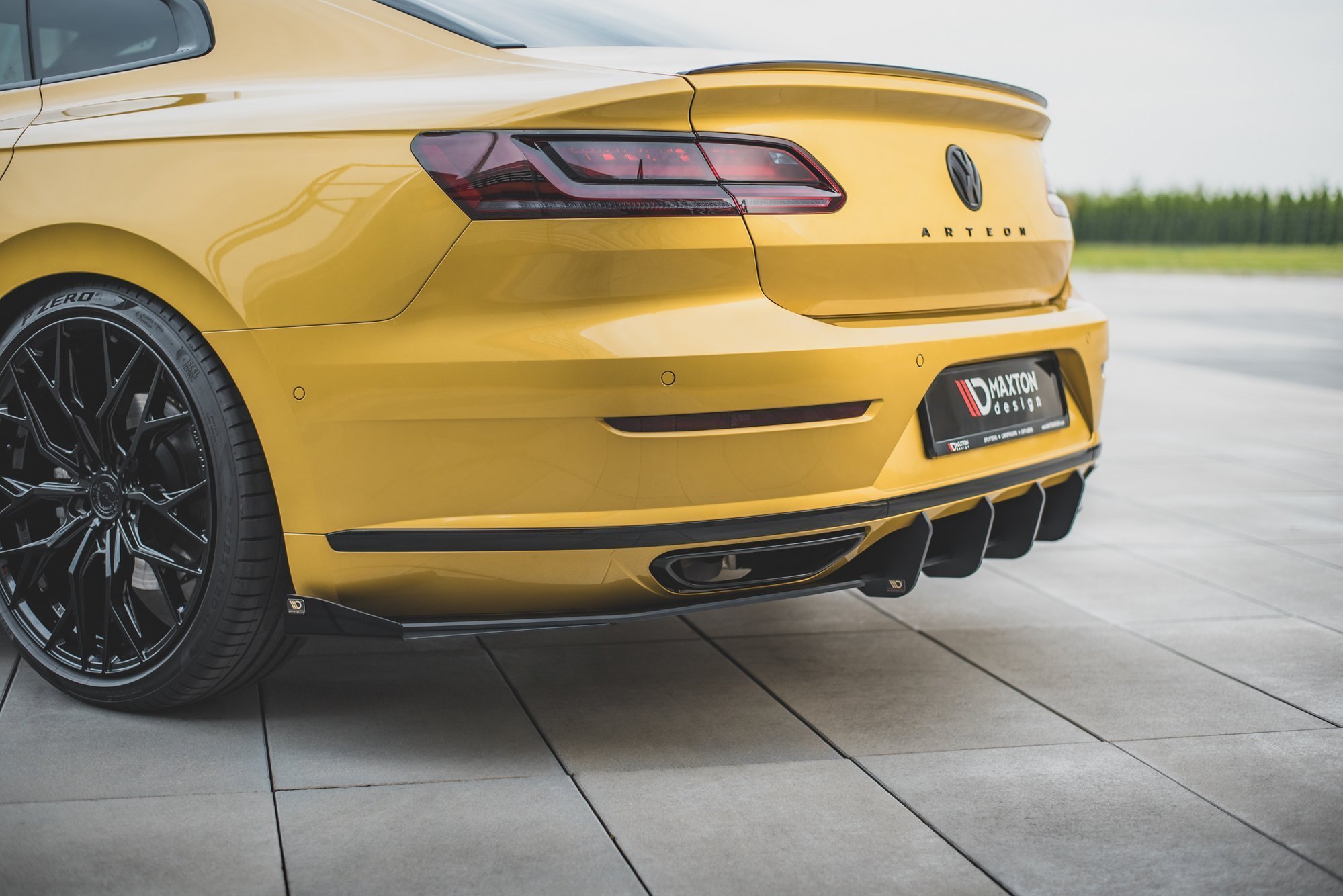 Diffuser Street Pro Med Flaps Volkswagen Arteon R-Line - Bilde 4