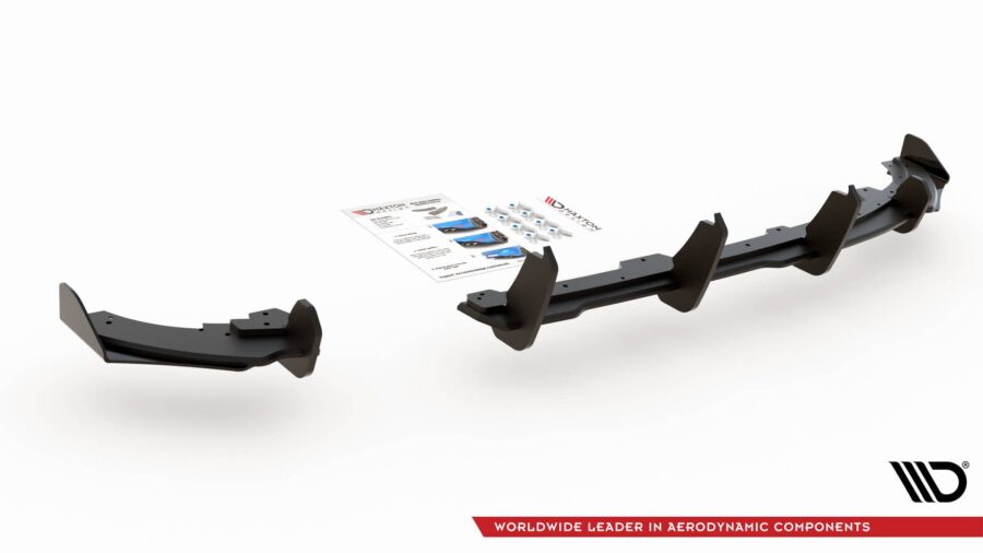 Diffuser Street Pro+Flaps Volkswagen Polo GTI MK6 – bilde 5 av 6