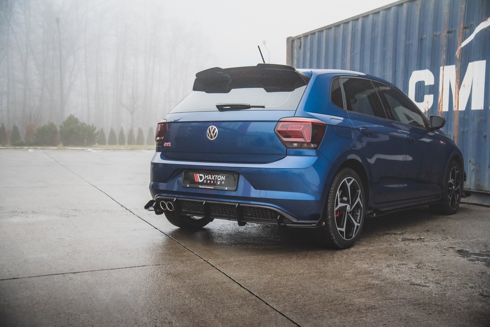 Diffuser Street Pro+Flaps Volkswagen Polo GTI MK6 - Bilde 4