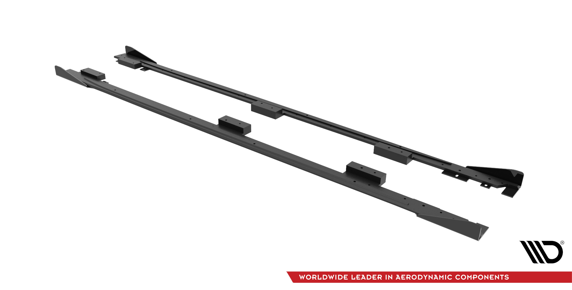 Sideskjørt Street Pro Med Flaps Audi A3 8Y - Bilde 4