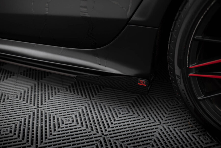 Sideskjørt Street Pro Med Flaps Audi A7 RS7 Look C7 – bilde 4 av 7