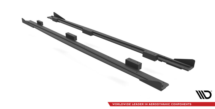 Sideskjørt Street Pro Med Flaps Audi S3 / A3 S-Line Sportback 8V Facelift – bilde 4 av 5
