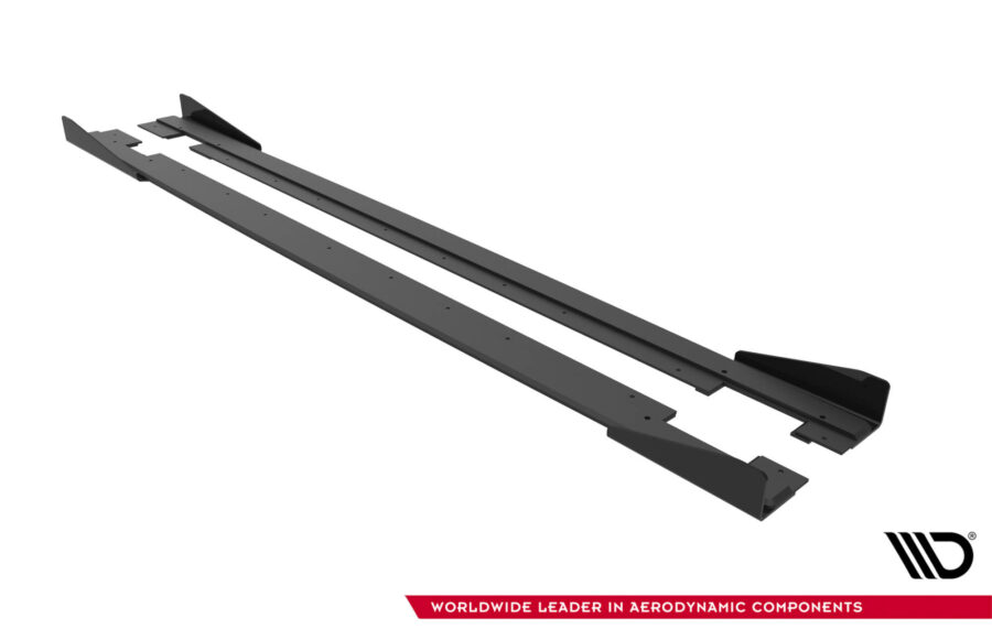 Sideskjørt Street Pro Med Flaps Audi TT S / TT S-Line 8J Facelift – bilde 6 av 7