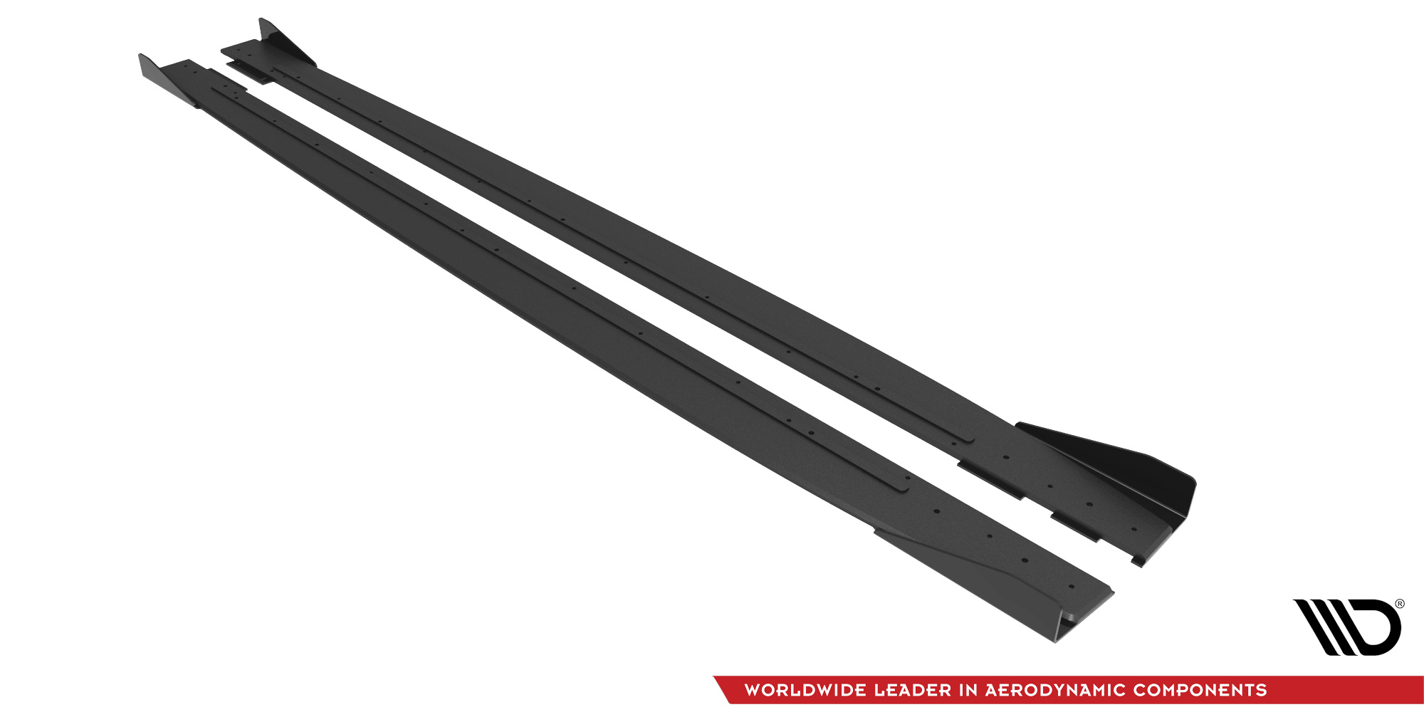 Sideskjørt Street Pro Med Flaps Mercedes-AMG C43 Coupe / Cabrio C205 Facelift / A205 Facelift - Bilde 5