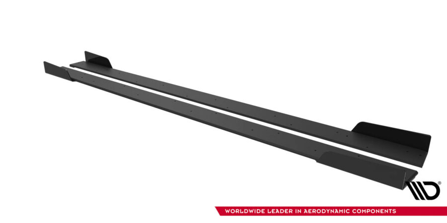Sideskjørt Street Pro Med Flaps Mitsubishi Lancer EVO X – bilde 5 av 6