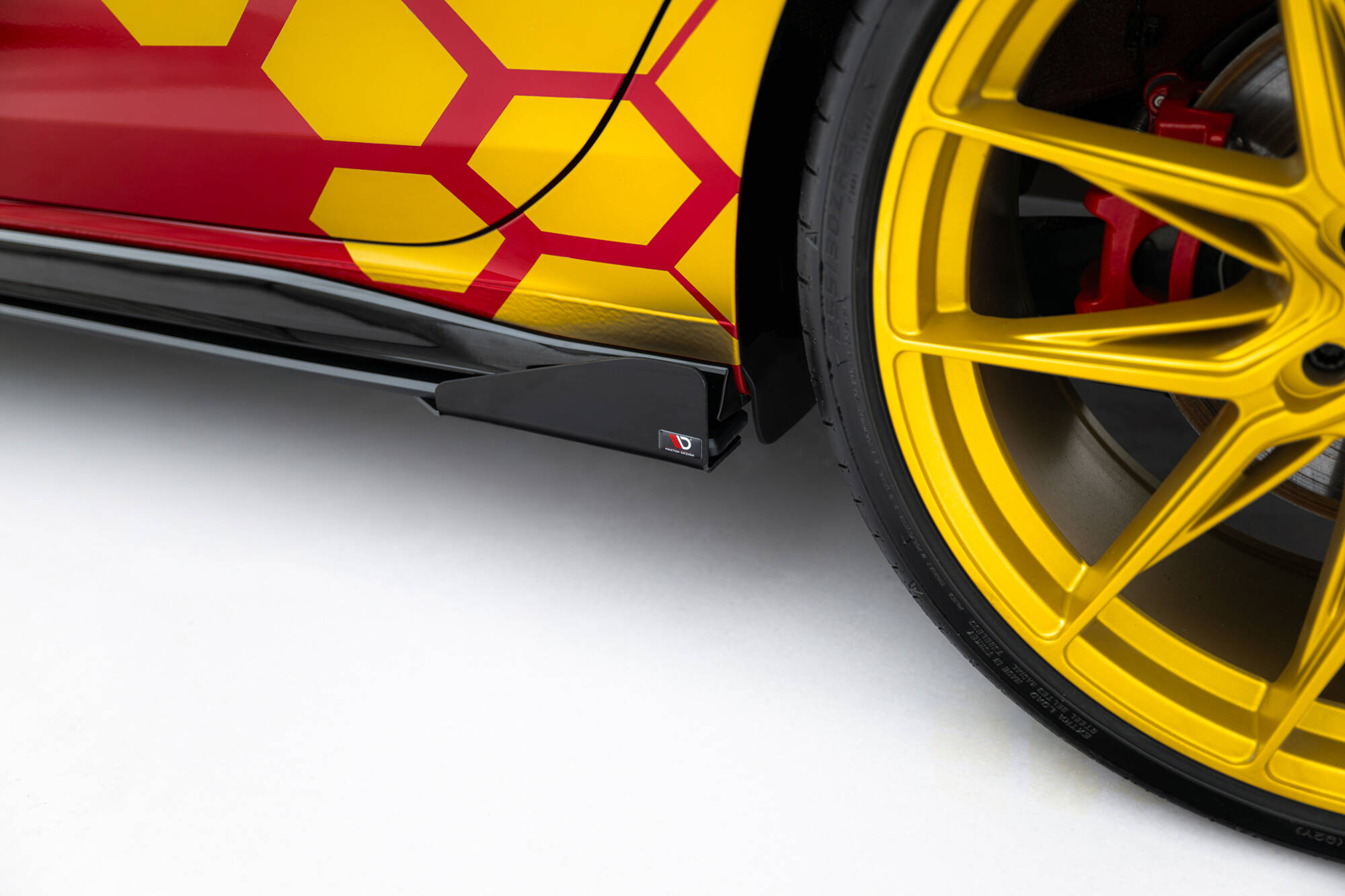 Sideskjørt Street Pro Med Flaps Volkswagen Golf GTI Clubsport Mk8 Facelift - Bilde 6