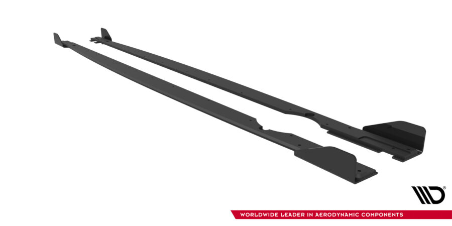 Sideskjørt Street Pro Med Flaps Volkswagen Golf R Mk8 / Mk8 Facelift – bilde 6 av 7