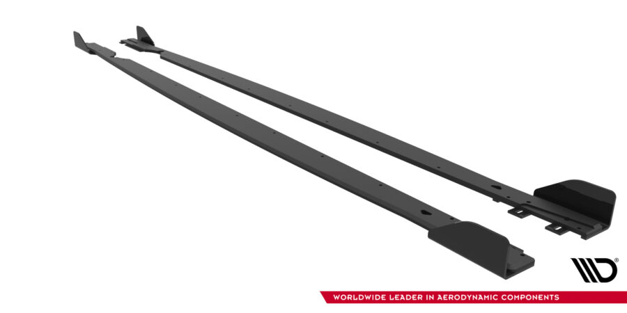Sideskjørt Street Pro Med Flaps Volkswagen Golf R Mk8 / Mk8 Facelift – bilde 7 av 7