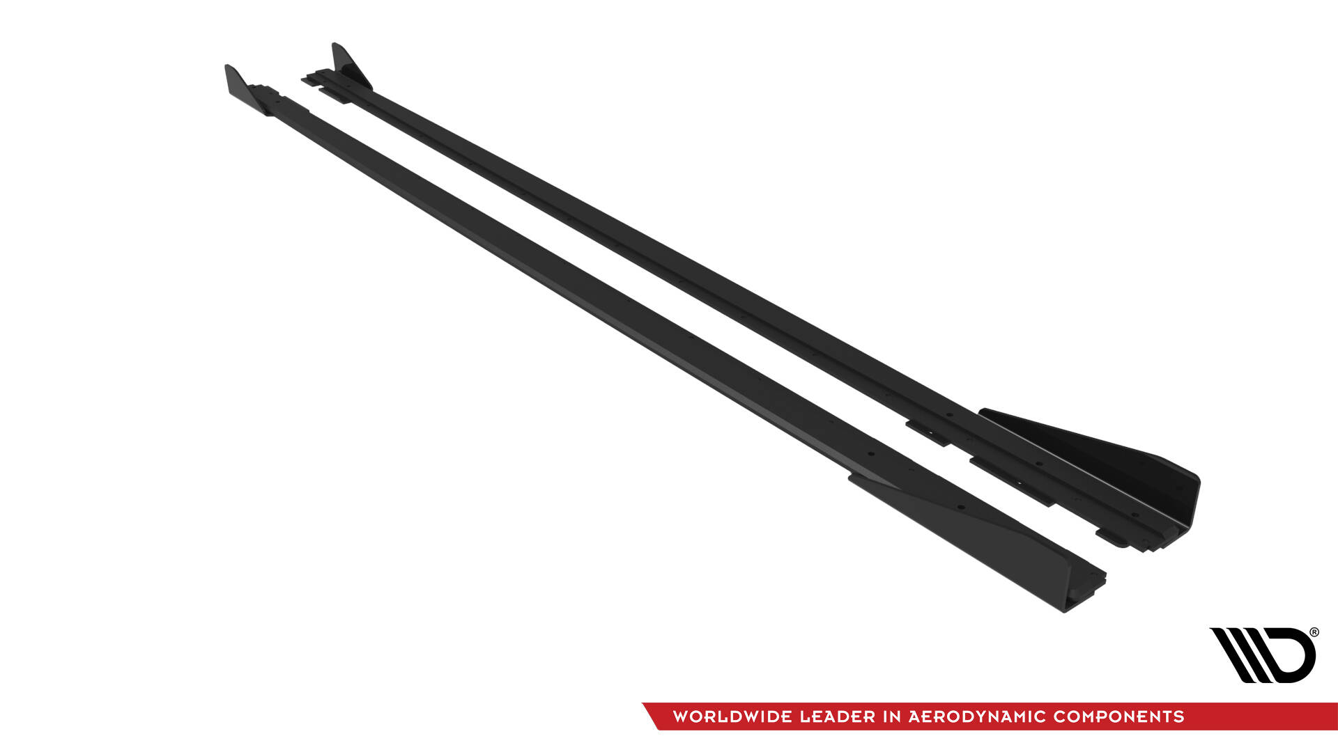 Sideskjørt Street Pro Med Flaps Volkswagen Polo GTI Mk6 Facelift - Bilde 5