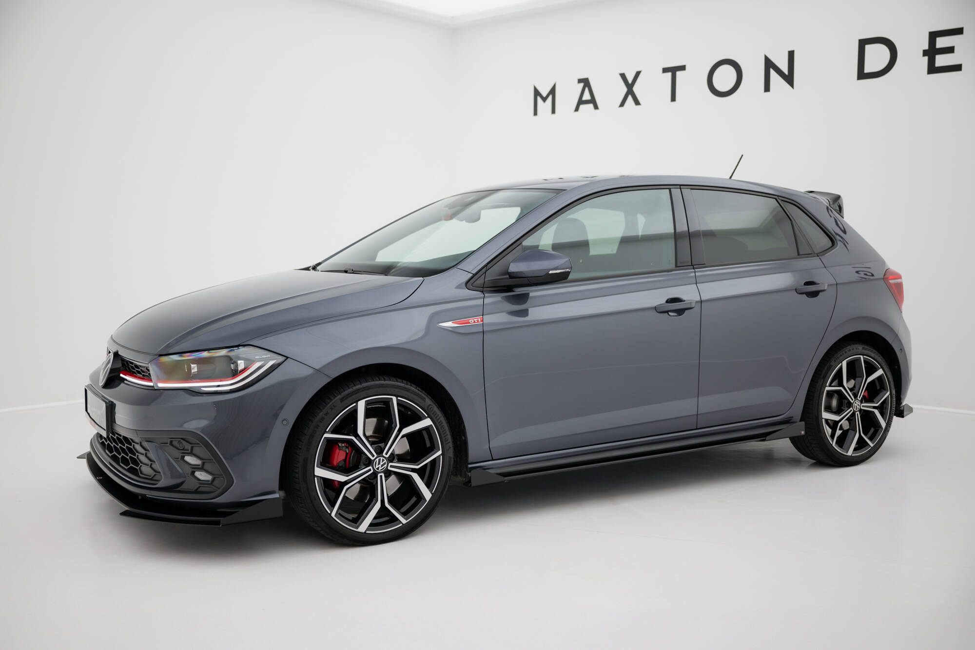 Sideskjørt Street Pro Med Flaps Volkswagen Polo GTI Mk6 Facelift - Bilde 2