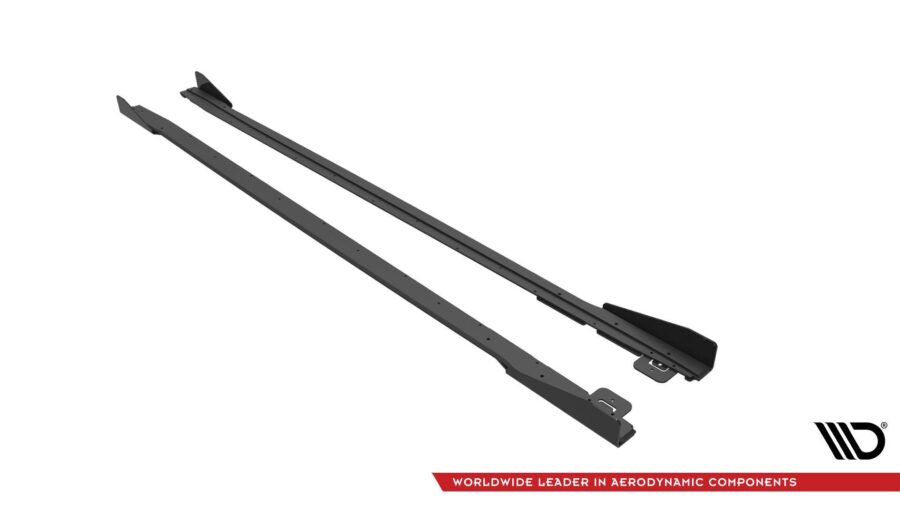 Sideskjørt Street Pro V.1 Med Flaps Ford Mustang GT Mk6 Facelift – bilde 3 av 4