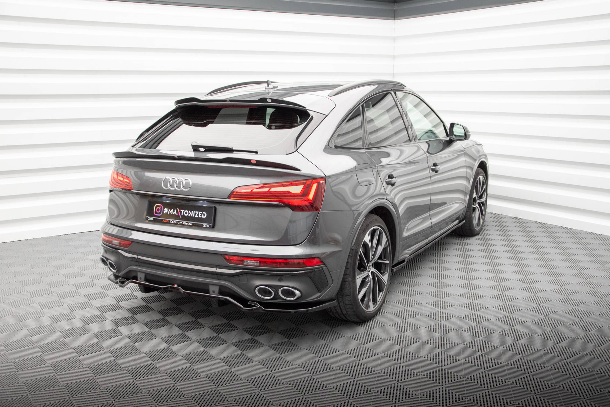 Spoiler Audi SQ5 / Q5 S-Line Sportback Mk2 Facelift - Bilde 2