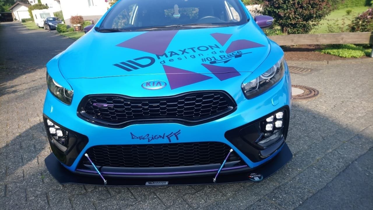 Frontleppe RACING KIA CEE'D/PRO CEE'D GT MK2 - Bilde 2