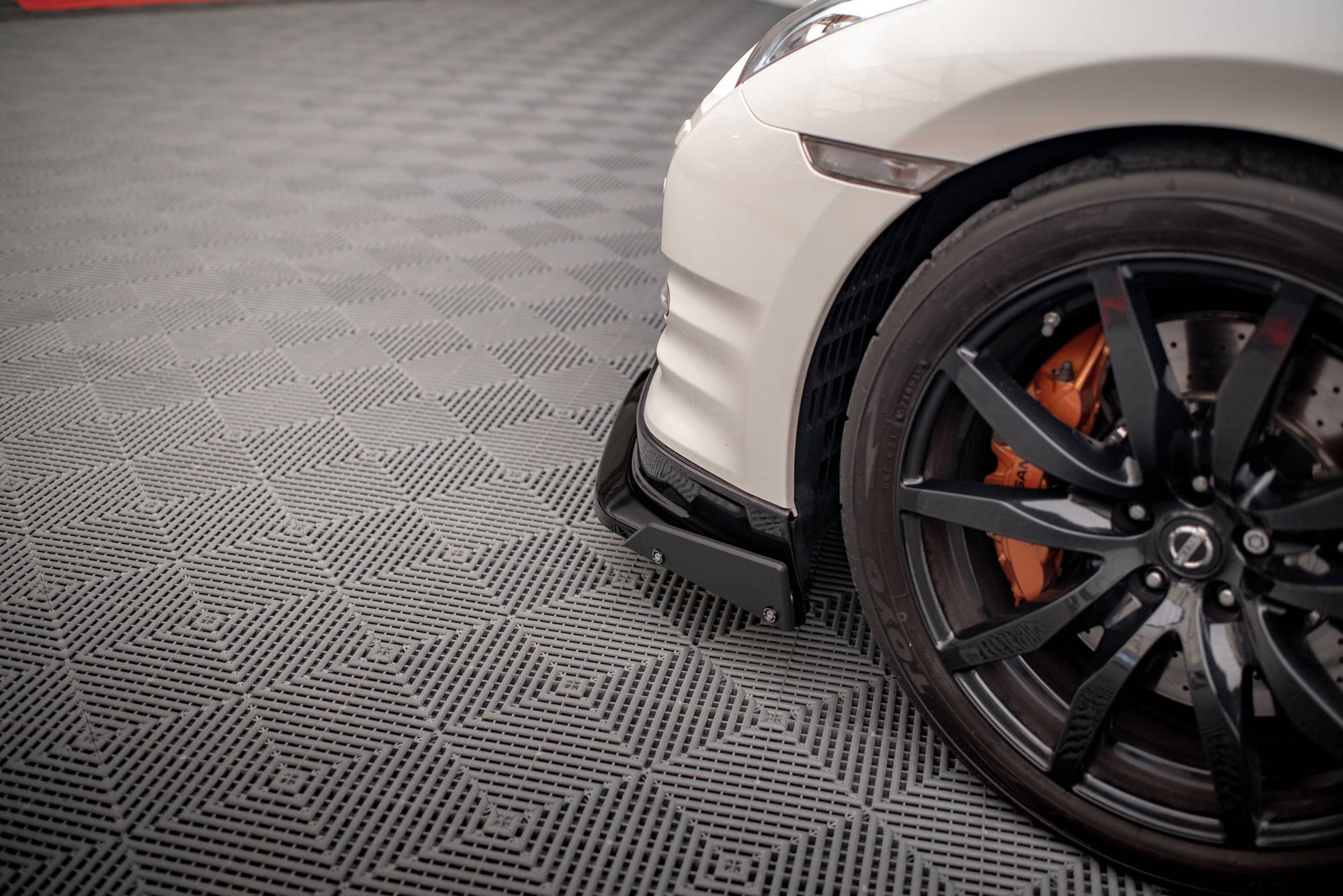 Frontleppe Med Flaps Nissan GTR R35 Facelift - Bilde 3