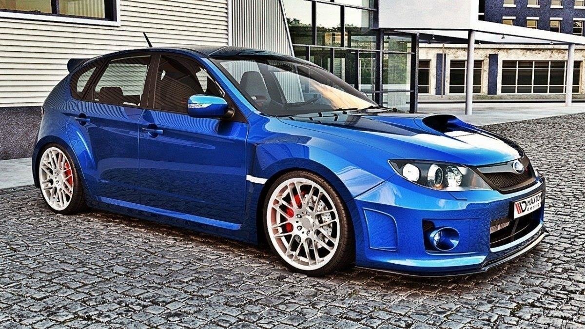 Frontleppe V.1 Subaru Impreza WRX STI MK3 Facelift - Bilde 2