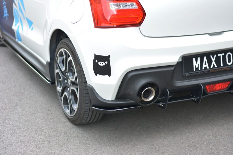 REAR SIDE SPLITTERS SUZUKI SWIFT 6 SPORT – bilde 1 av 6